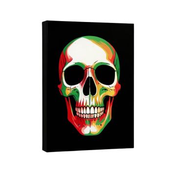 `` Mexican Skull '' By Nicklas Gustafsson Graphic Art On Canvas