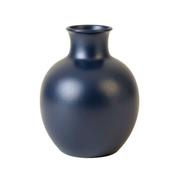 Holly Bridge Empty Decorative Vase - Navy