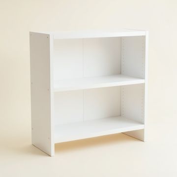 Ash Arc Desktop Shelving Unit (synthetic illustration; no displayed measurements)