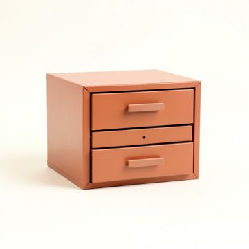 Wren Canyon Small-Parts Storage Drawer Cabinet - Terracotta (synthetic illustration; no displayed measurements)