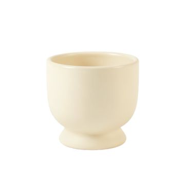 Vale Bluff Empty Candle Holder - Cream