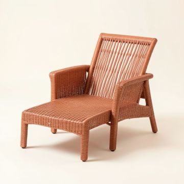 Fern Arc Outdoor Lounge Chair (synthetic illustration; no displayed measurements)