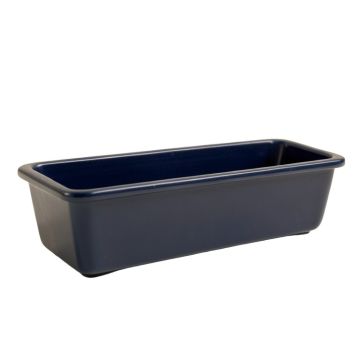 Aspen Canyon Empty Railing Planter With Integral Brackets - Navy