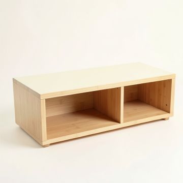 Rowan Edge Shoe Storage Bench - Cream (synthetic illustration; no displayed measurements)
