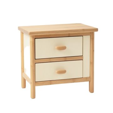 Hazel Field Nightstand - Cream