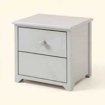 Mcniel 2 - Drawer Nightstand In Light Gray (synthetic illustration; no displayed measurements)