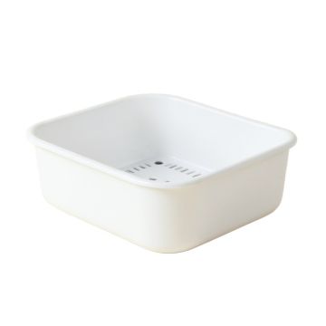 Shore Falls Empty Under-Desk Cable Tray - White