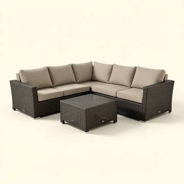 Merlyn 4 Piece Seating Group With Cushions (synthetic illustration; no displayed measurements)