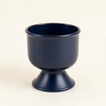 Hazel Bend Empty Candle Holder - Navy (synthetic illustration; no displayed measurements)