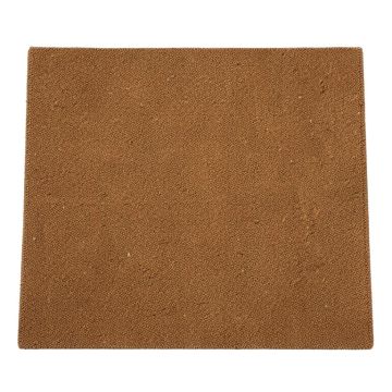 Connally Welcome Poppy Flowers Natural Coir 30 In . X 18 In . Non-Slip Outdoor Door Mat