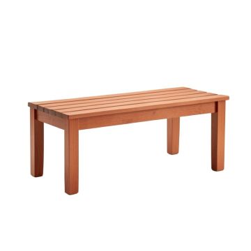 Linden Field Indoor Bench - Terracotta (synthetic illustration; no displayed measurements)