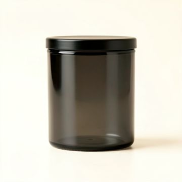 Laurel Canyon Storage Canister With Lid - Black (synthetic illustration; no displayed measurements)