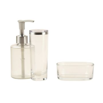 Ruby 4 Piece Bathroom Accessory Set