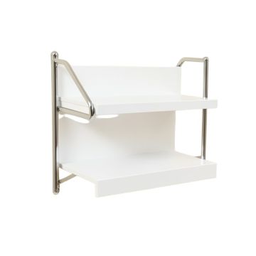 Yadiel 2-Tier 15.88 '' W X 13.63 '' H X 10.37 '' D Wall Mounted Bathroom Shelves