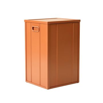 Stone Canyon Closed Outdoor Storage Box - Terracotta