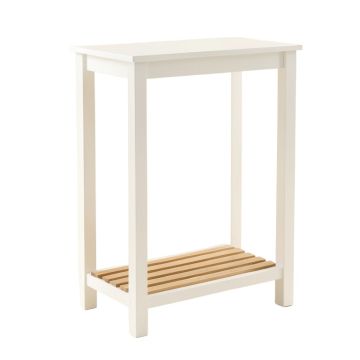 Vale Bluff Freestanding Laundry Folding Counter - White