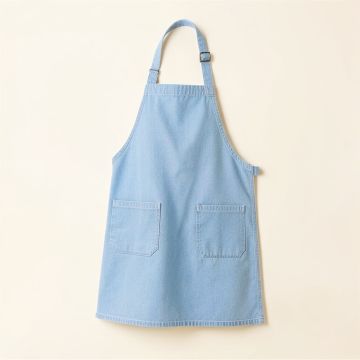 Ayesha Curry Denim Adult Apron (synthetic illustration; no displayed measurements)