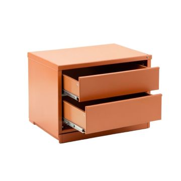 Lake Dale Small-Parts Storage Drawer Cabinet - Terracotta