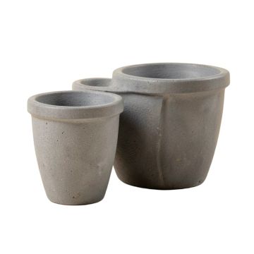 Aarush Rustic 2-Piece Pot Planter Set