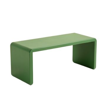Lake Field Indoor Bench - Green (synthetic illustration; no displayed measurements)