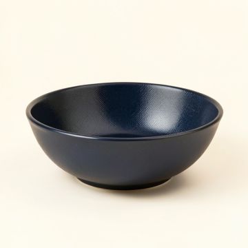 Reed Bend Dining Bowl - Navy (synthetic illustration; no displayed measurements)
