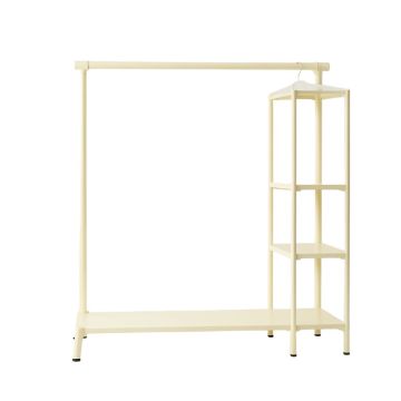 Ash Brook Empty Garment Rack - Cream