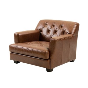 Tufted Left Square Arms Chaise Lounge (synthetic illustration; no displayed measurements)