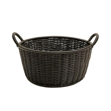 Linden Brook Empty Storage Basket - Black
