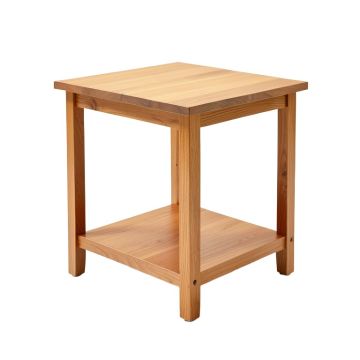 Roder Kitchen Cart With Solid Wood Top