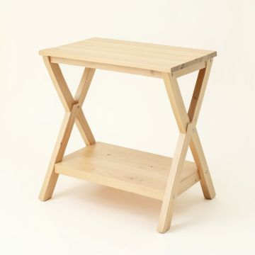 Willow Bend Side Table - Beige (synthetic illustration; no displayed measurements)