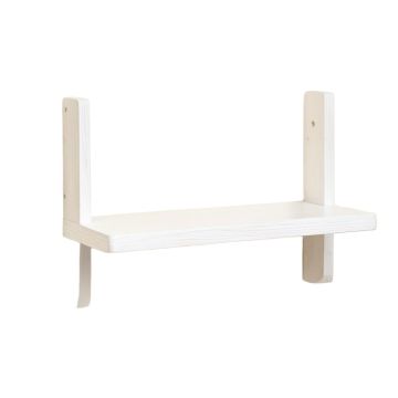 Lavonia 15.5 '' W X 11.75 '' H X 6.5 '' D Solid Wood Wall Mounted Bathroom Shelf