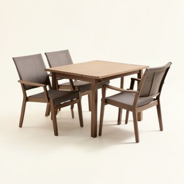 Requin 5 Piece Bistro Set (synthetic illustration; no displayed measurements)