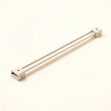Bertita Pineapple Single Curtain Rod (synthetic illustration; no displayed measurements)