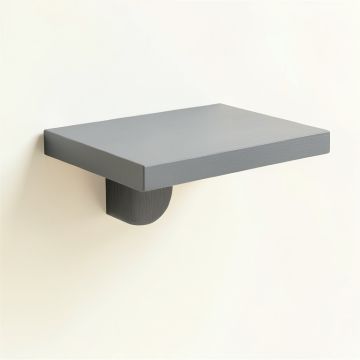 Heath Bridge Wall-Mounted Cat Perch - Gray (synthetic illustration; no displayed measurements)