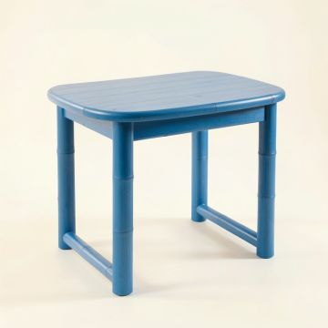 Moss Canyon Compact Balcony Table - Blue (synthetic illustration; no displayed measurements)