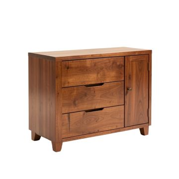 Lorraine 72 '' Wide 3 Drawer Mango Wood Sideboard