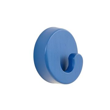 Vale Branch Wall-Mounted Robe Hook - Blue