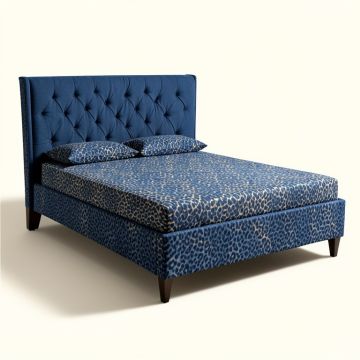 Salome Tufted Upholstered Low Profile Standard Bed (synthetic illustration; no displayed measurements)