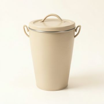 Reed Brook Storage Canister With Lid - Beige (synthetic illustration; no displayed measurements)
