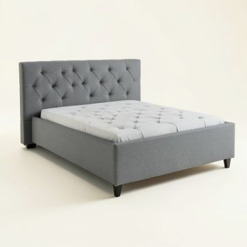 Nicosia Tufted Upholstered Standard Bed (synthetic illustration; no displayed measurements)