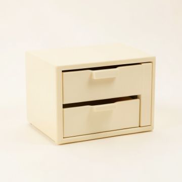 Fern Bluff Small-Parts Storage Drawer Cabinet - Cream (synthetic illustration; no displayed measurements)