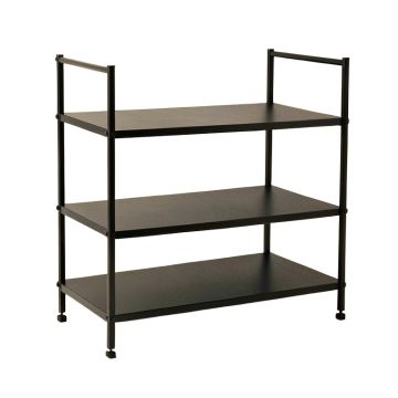 Glen Bend Empty Countertop Canister Rack - Black