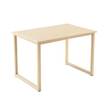Olive Brook Patio Table - Beige
