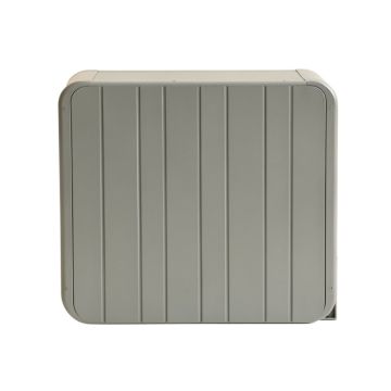 Fern Bluff Narrow Outdoor Storage Bench - Gray