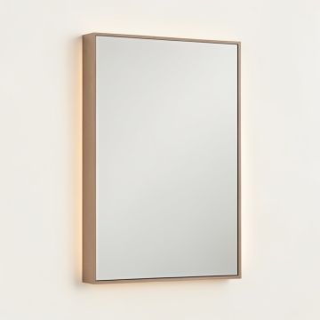 Wardrobe Fusion Modern And Contemporary Frameless Lighted Accent Mirror (synthetic illustration; no displayed measurements)