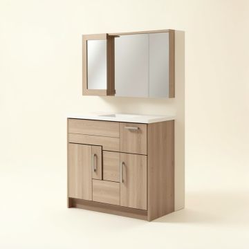 Cheslea 16.1 '' Single Bathroom Vanity Set (synthetic illustration; no displayed measurements)
