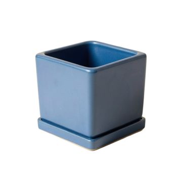 Rowan Branch Empty Planter - Blue