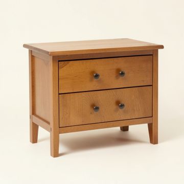 Curtis 2 Drawer End Table (synthetic illustration; no displayed measurements)