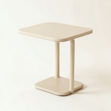 Dawn Dell Compact Balcony Table - Beige (synthetic illustration; no displayed measurements)
