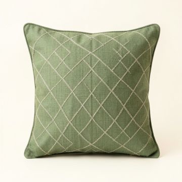 Lake Bend Filled Accent Pillow - Green (synthetic illustration; no displayed measurements)